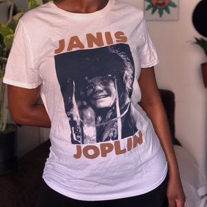 Janis Joplin band tee